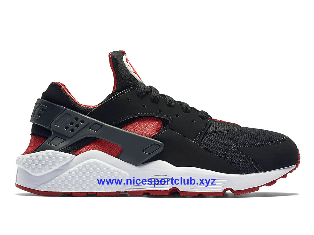 nike huarache homme noir et rouge